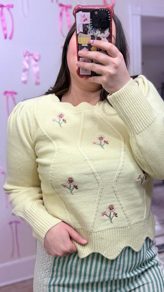 Buttercup Stitch Sweater