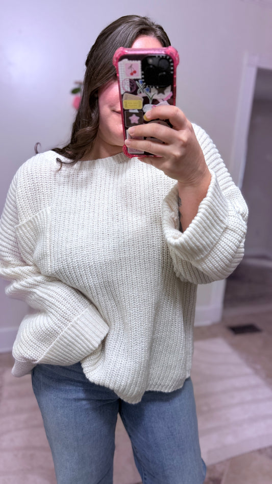 Toasted Marshmallow Sweater