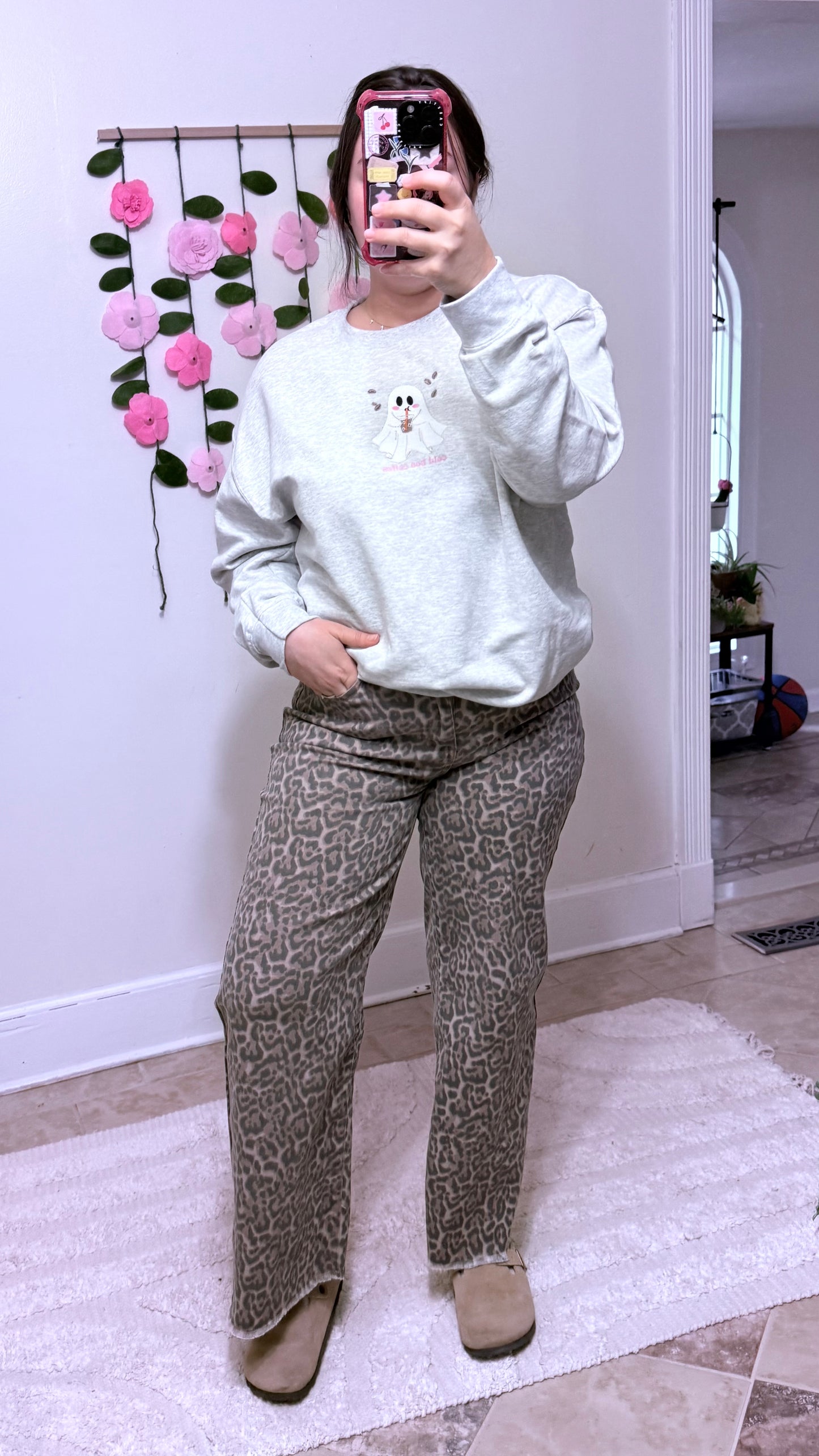 Cold Boo Embroidered Crewneck