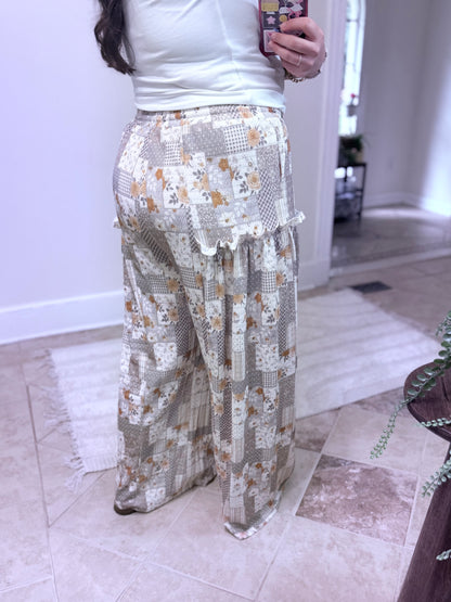 Golden Hour Patchwork Pants