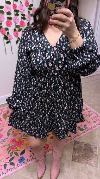 Floral Babydoll Dress