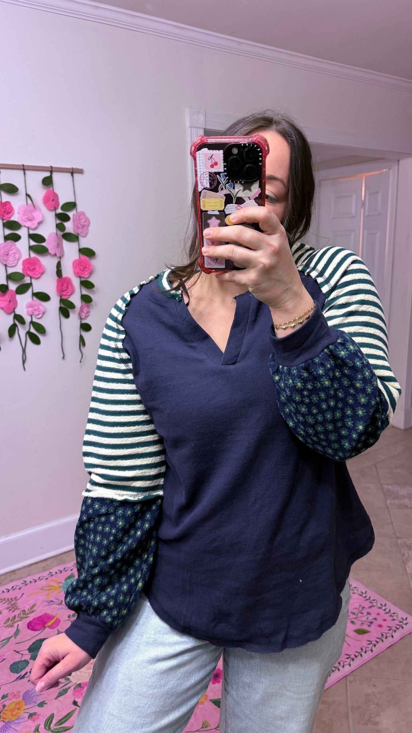 🌼 Wildflower Stripe Top