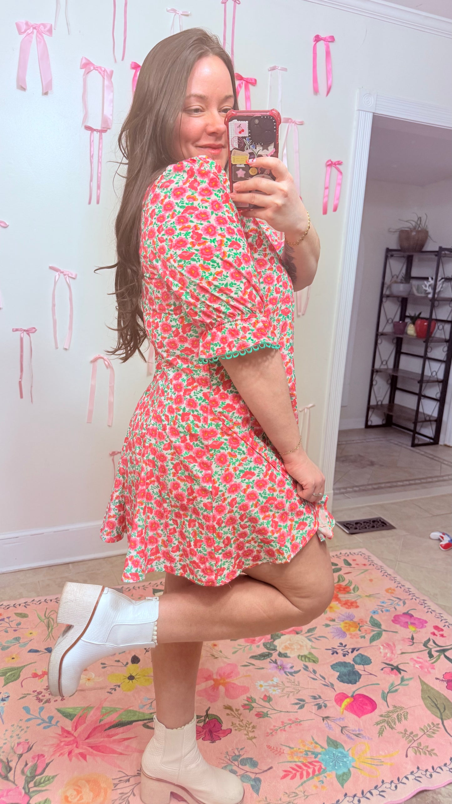 Pink Petal Pop Dress