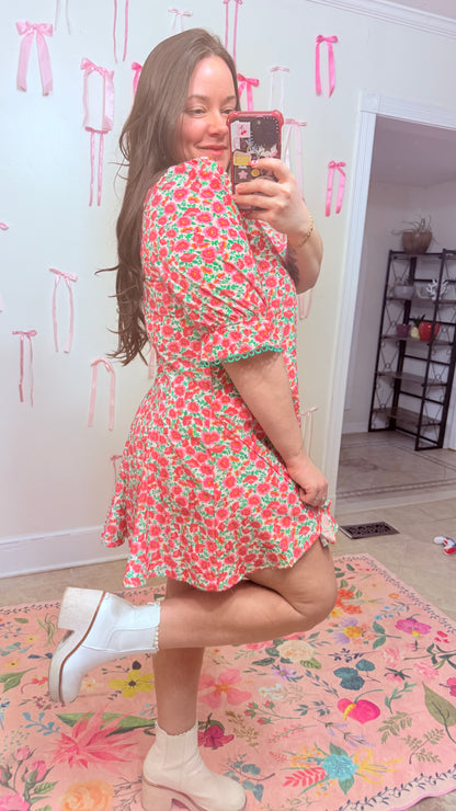 Pink Petal Pop Dress