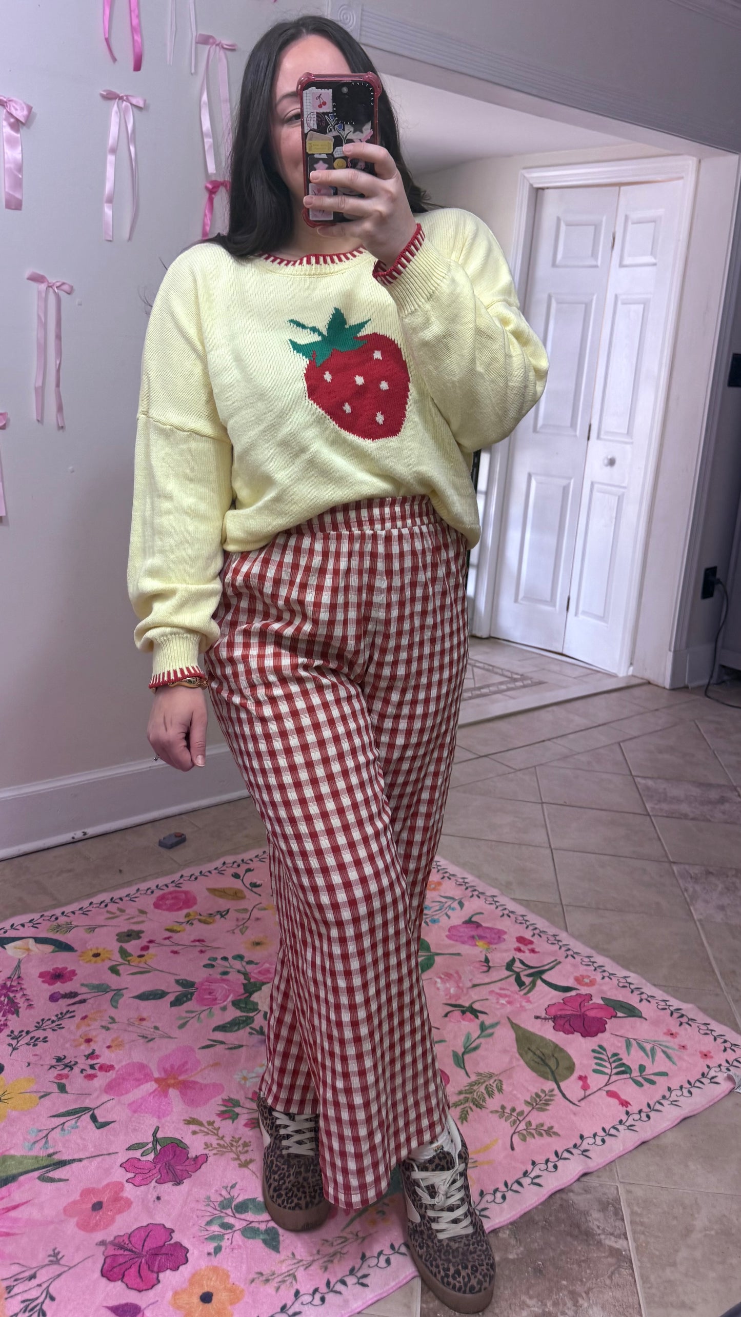 Sweet Berry Stitch Sweater