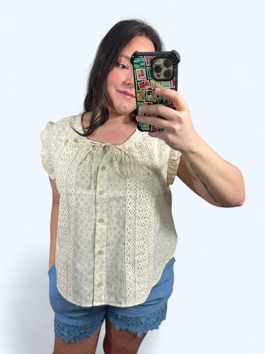 Lace & Lilies Top