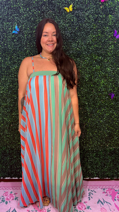 Serafina Striped Maxi