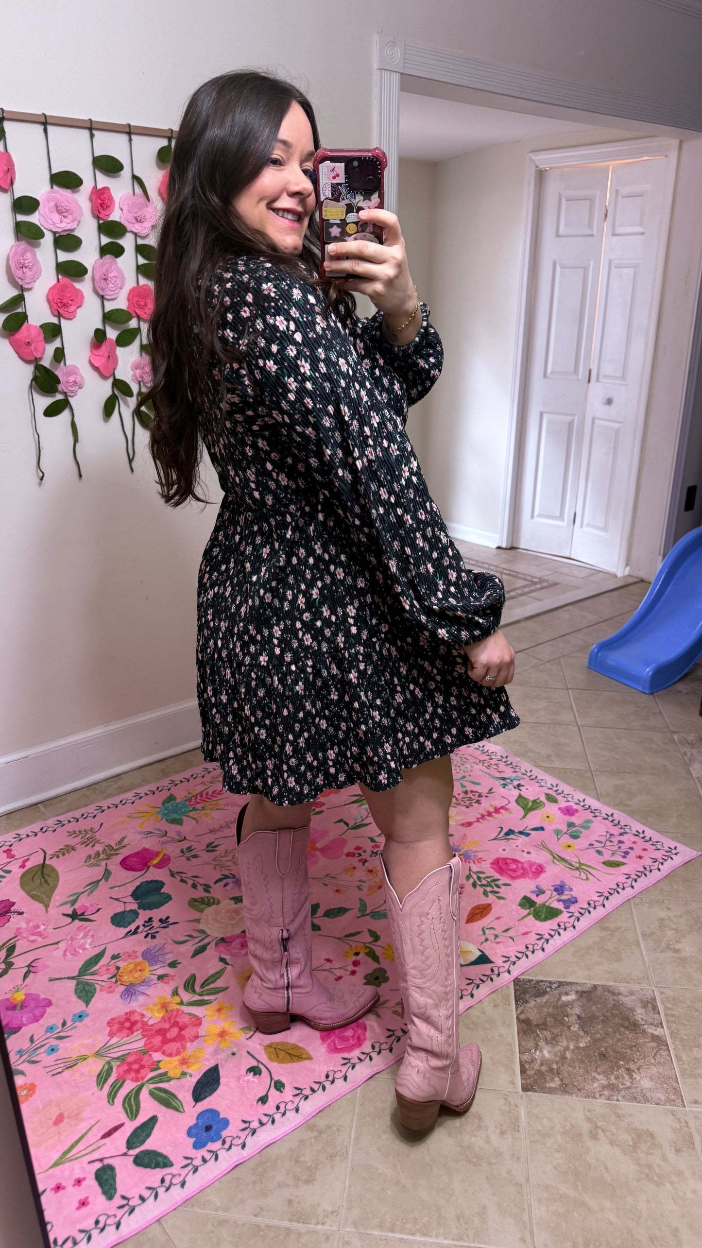 Floral Babydoll Dress