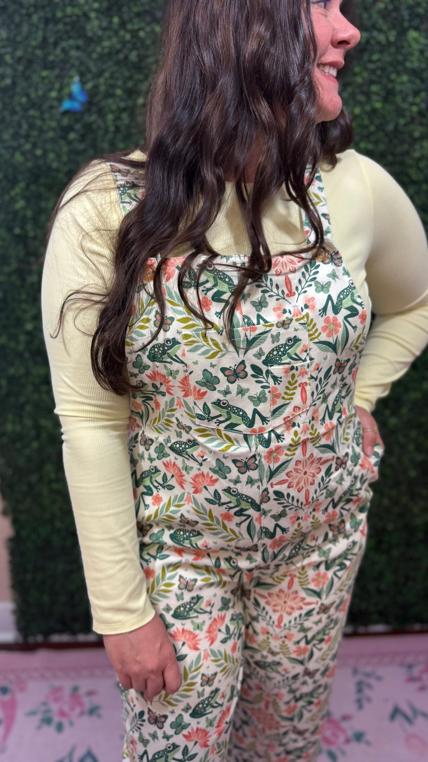 Whimsy Rainforest Overalls