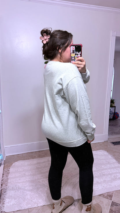 Cold Boo Embroidered Crewneck