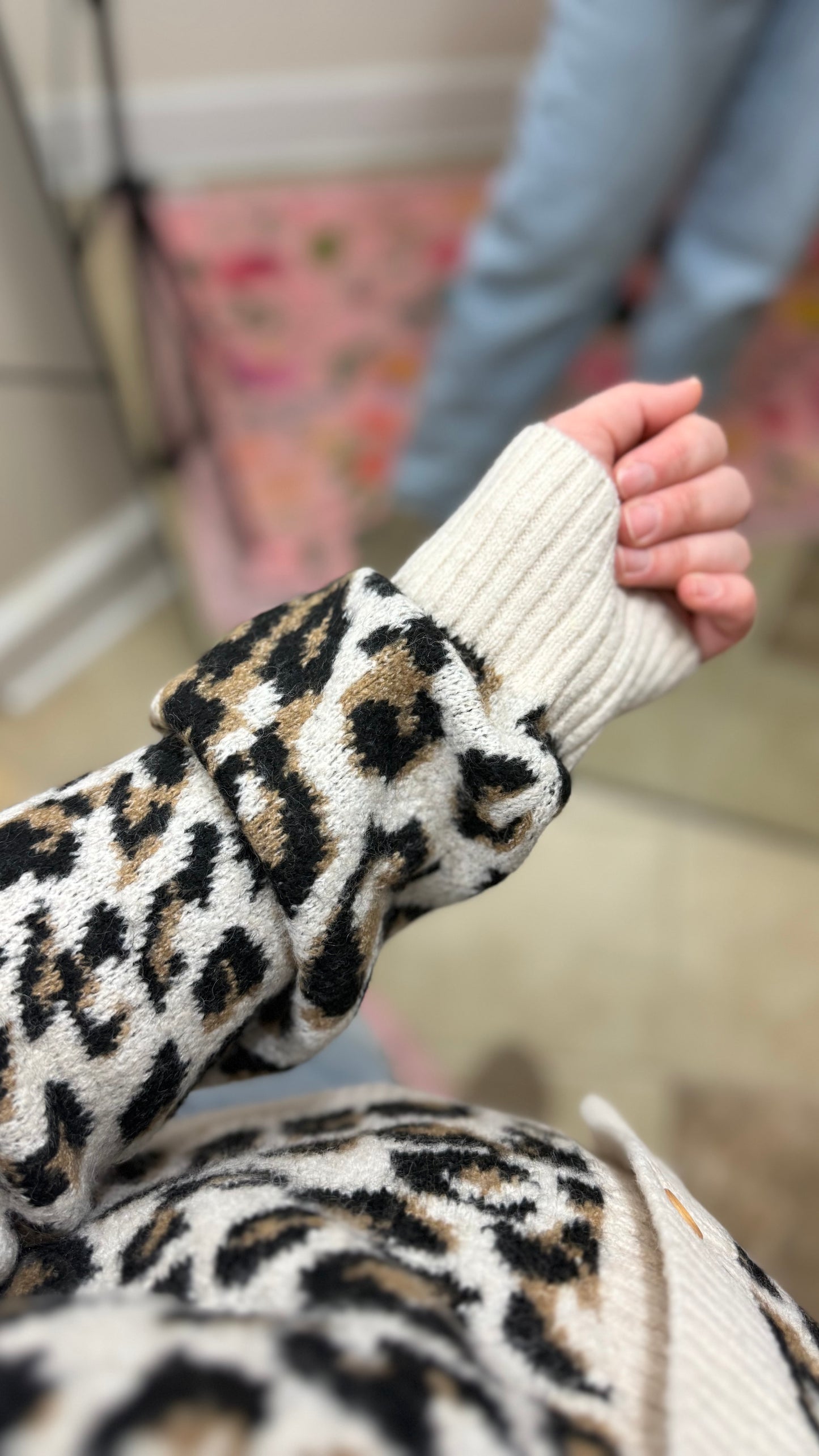 Leopard Print Knit Cardigan Sweater – Button Front Soft Knit | Hello HoneyPie