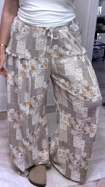 Golden Hour Patchwork Pants