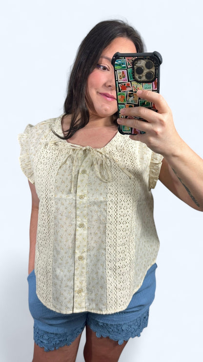 Lace & Lilies Top