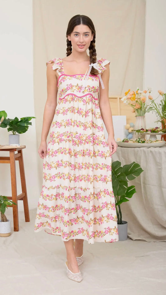 Petal Picnic Dress