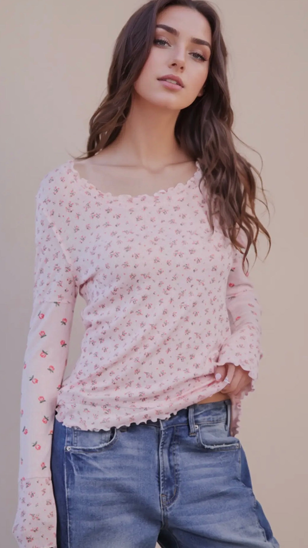 Pink Petals Top
