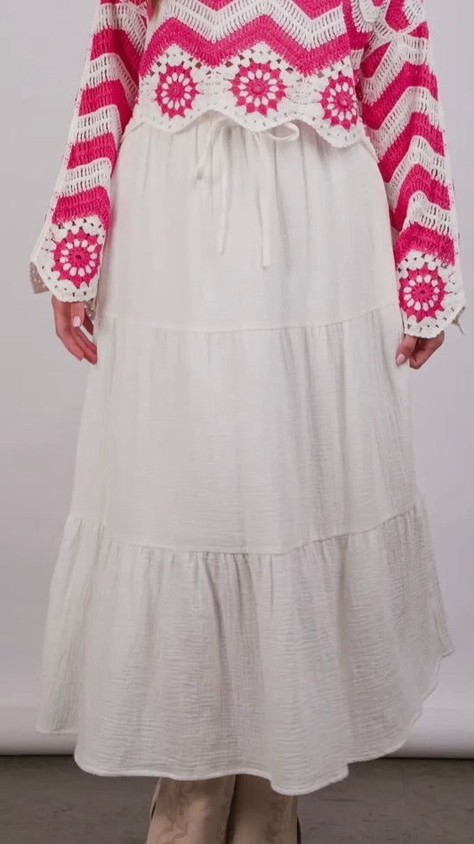 Boho Breeze Maxi Skirt