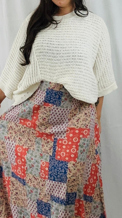 Distressed Dolman Sleeve Top