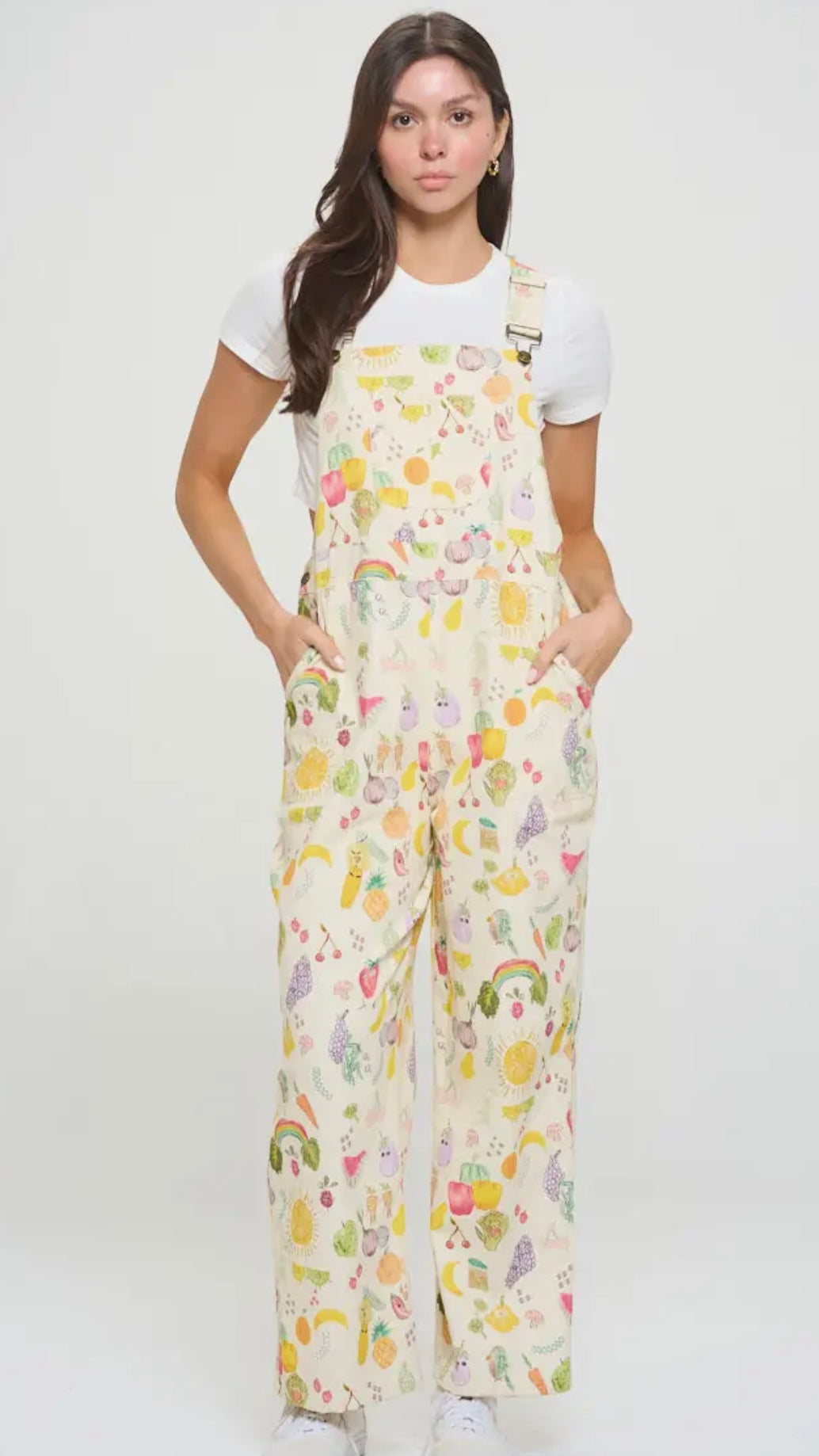 Cherries + Berries Overalls