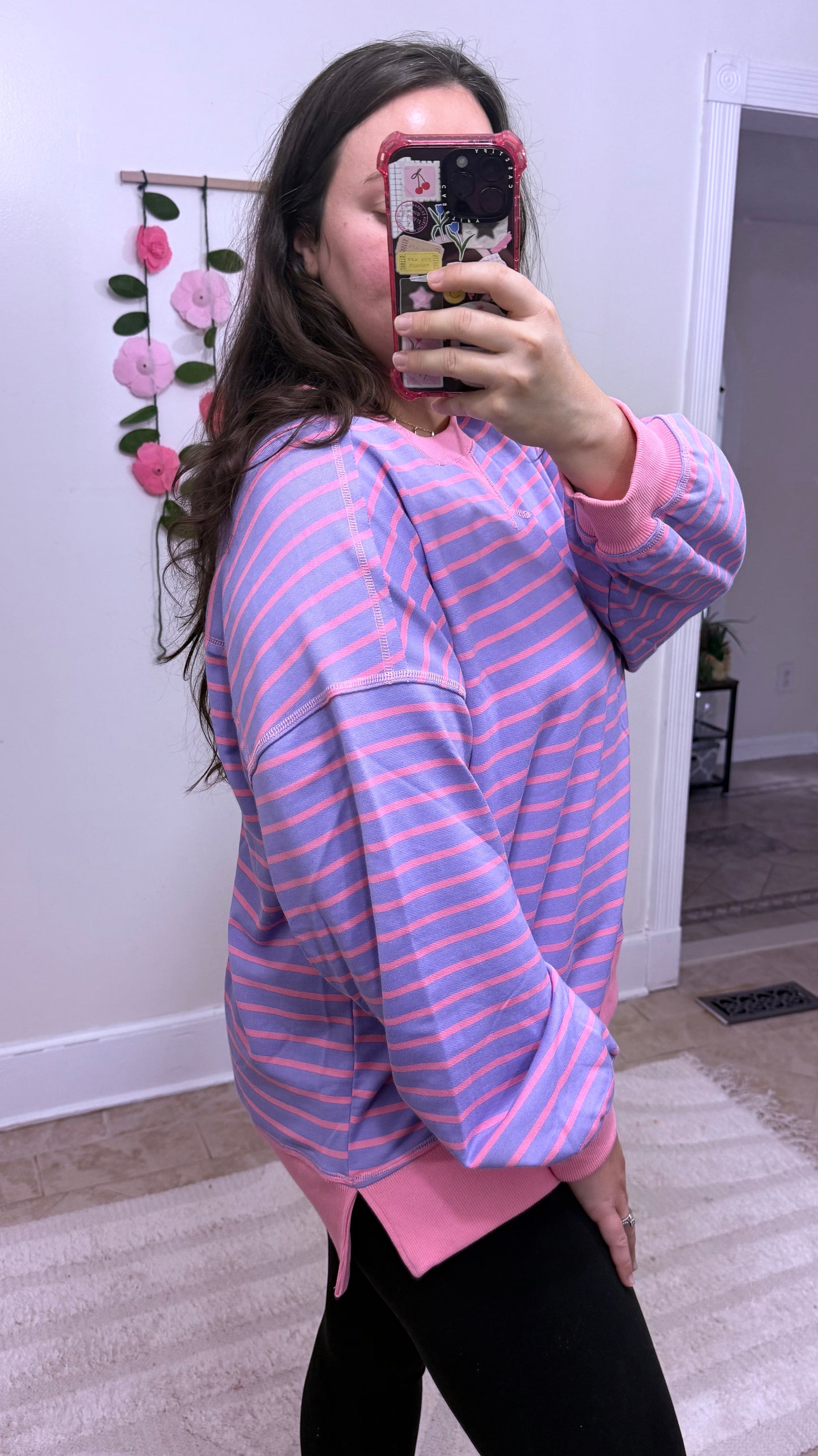 Candy Stripe Pullover