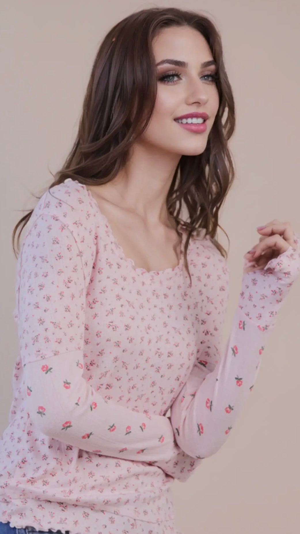 Pink Petals Top