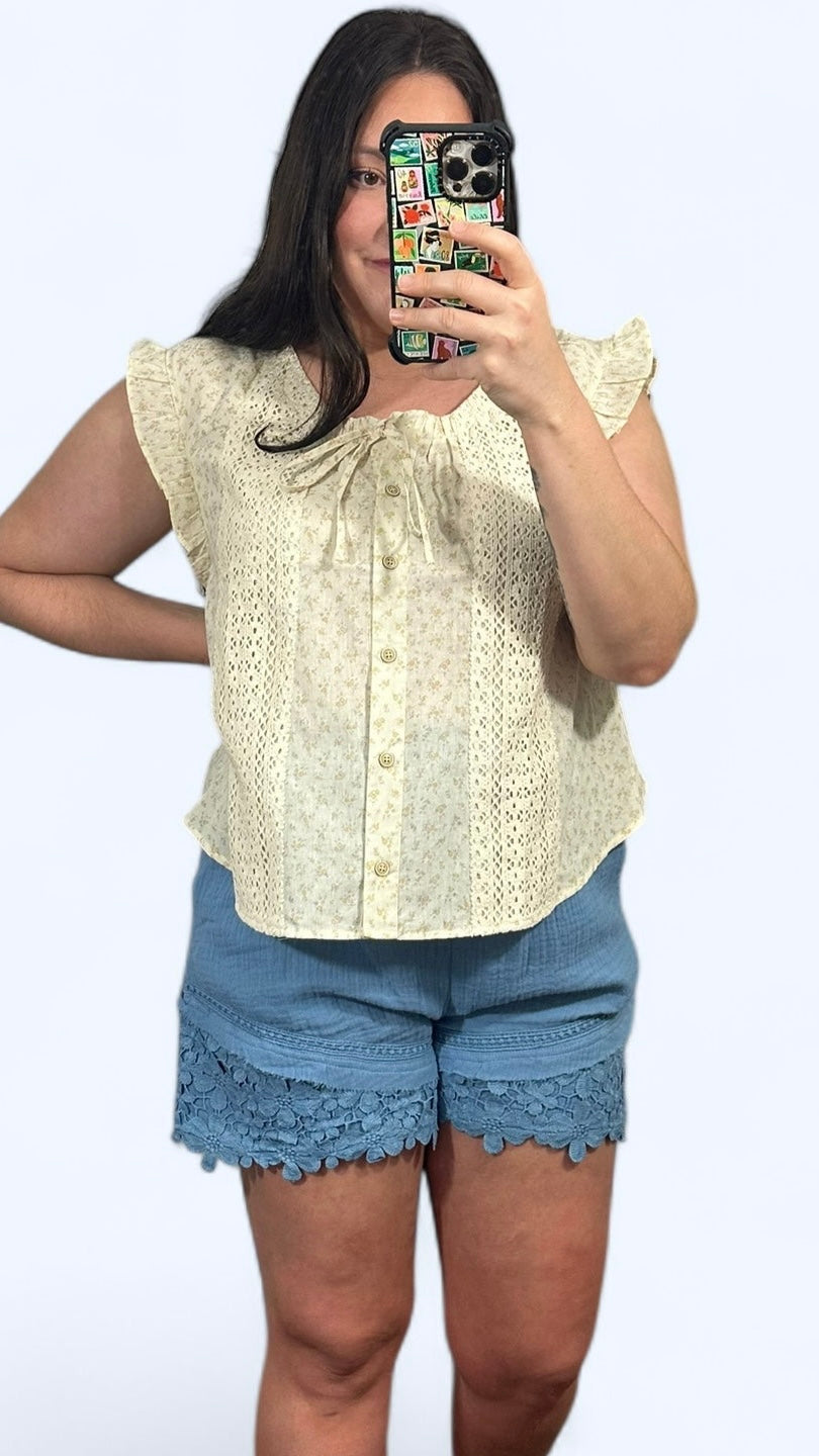 Lace & Lilies Top