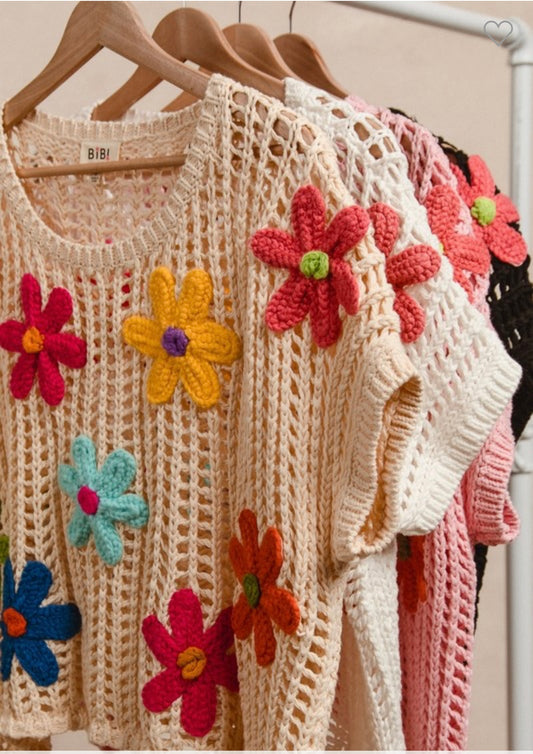 The Posie Crochet Top