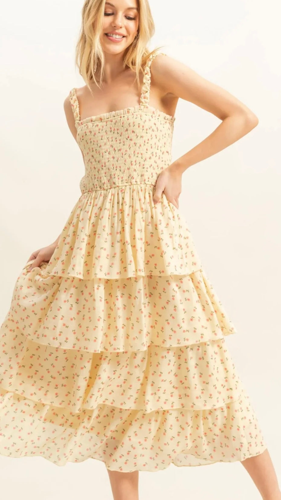 Golden Buttercup Dress