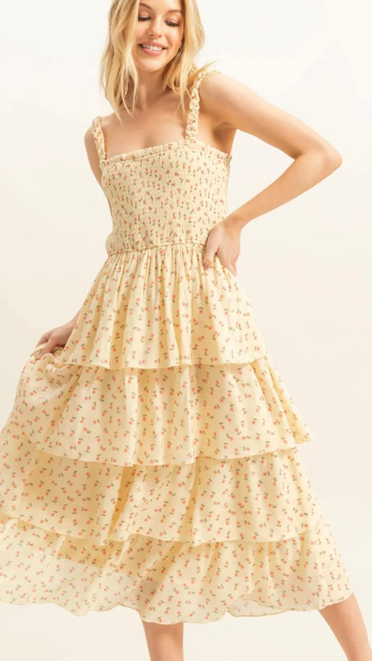 Golden Buttercup Dress