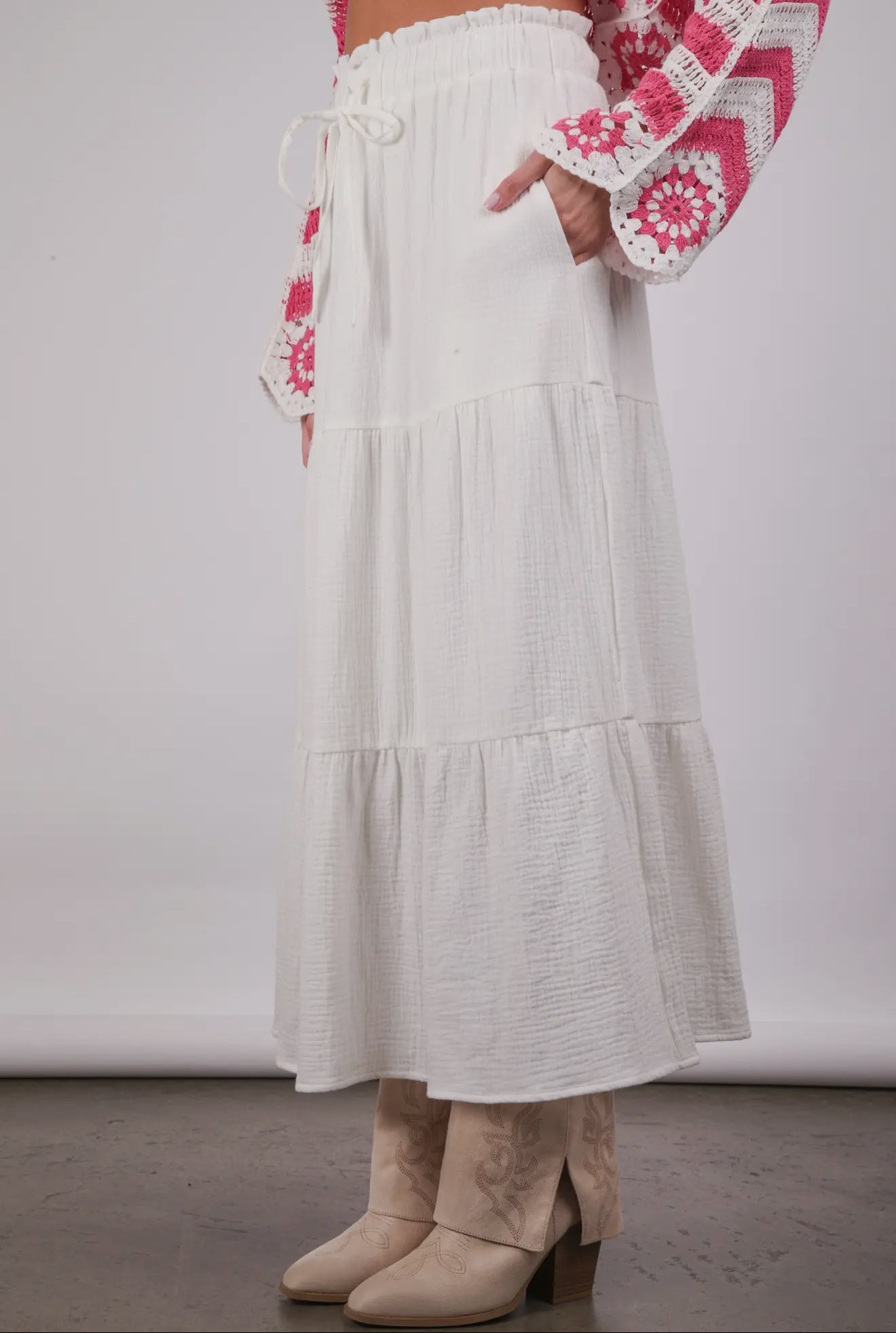 Boho Breeze Maxi Skirt