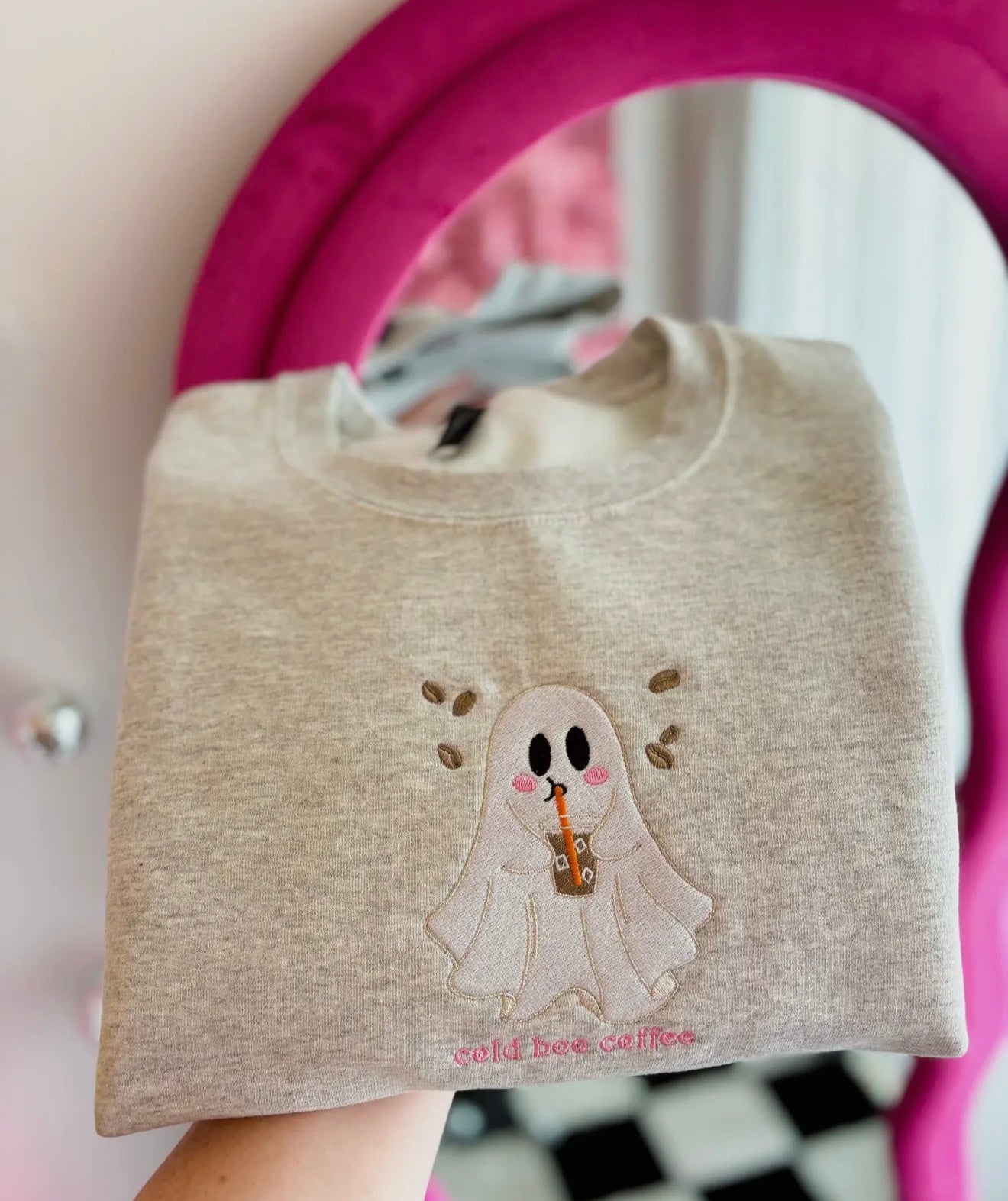 Cold Boo Embroidered Crewneck