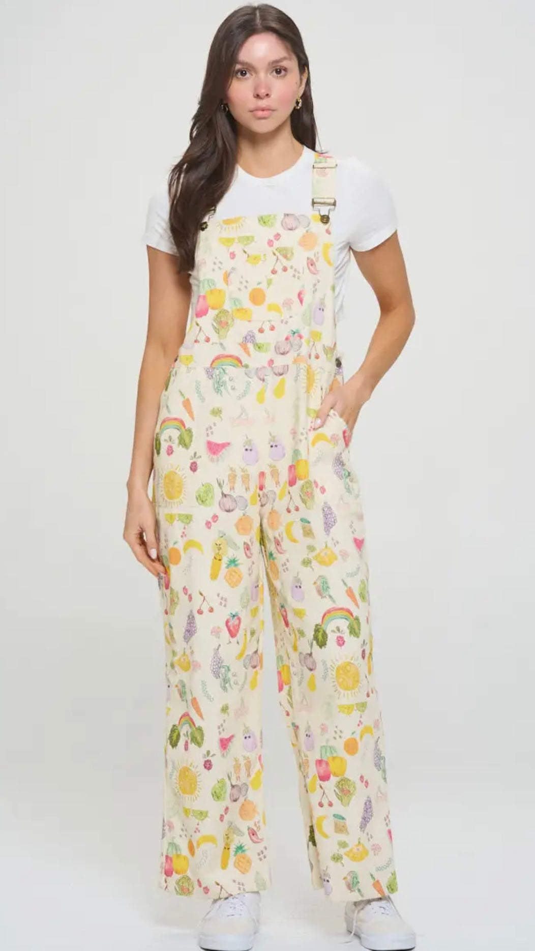 Cherries + Berries Overalls
