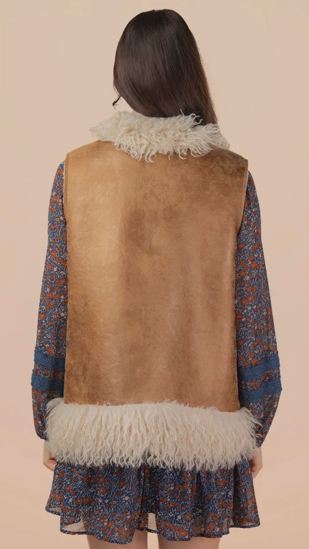 Boho Fur Vest