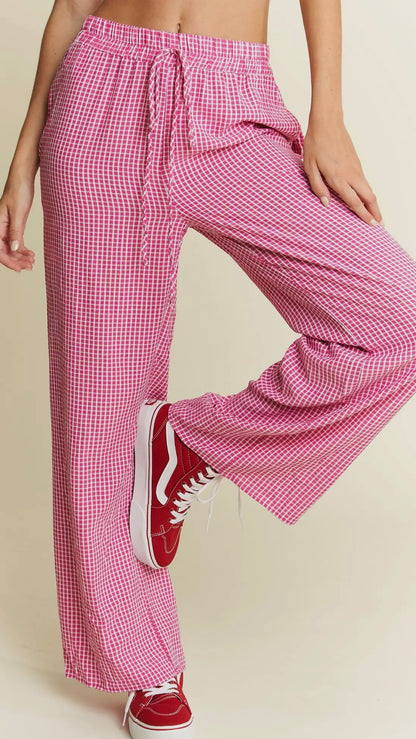 Pink Boxer Pants