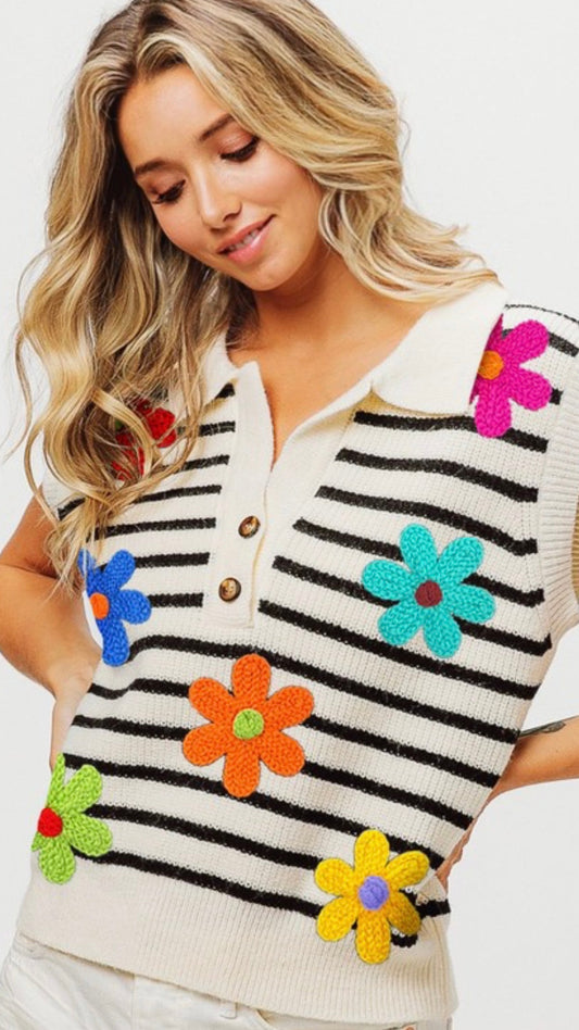 Petal Pop Vest