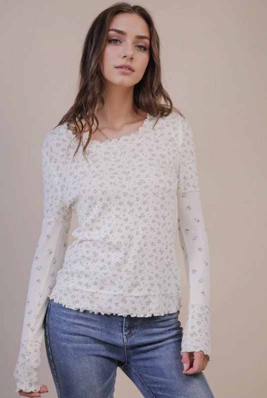 Sugar Petals Top