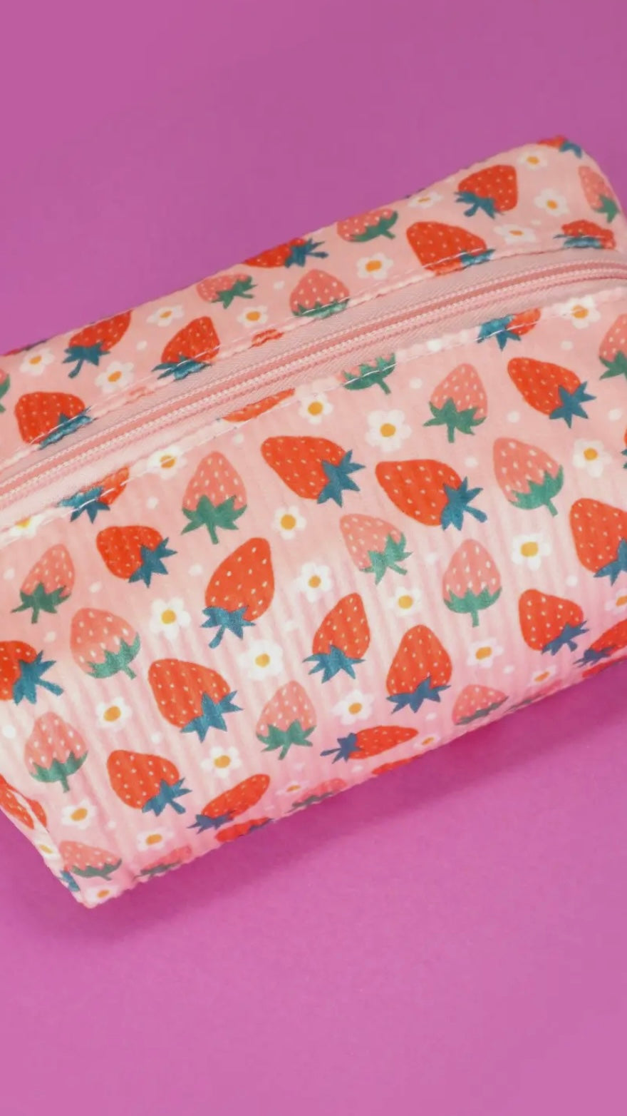 Strawberry Makeup Bag