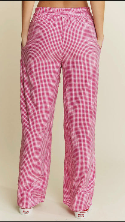 Pink Boxer Pants