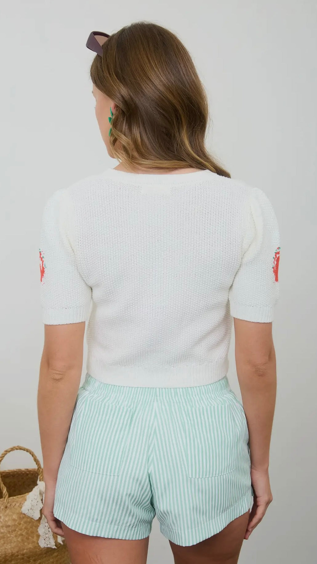 Fresh Pick Tomato Cardigan