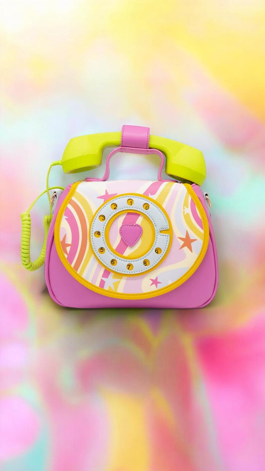 Retro Vibes Phone Purse