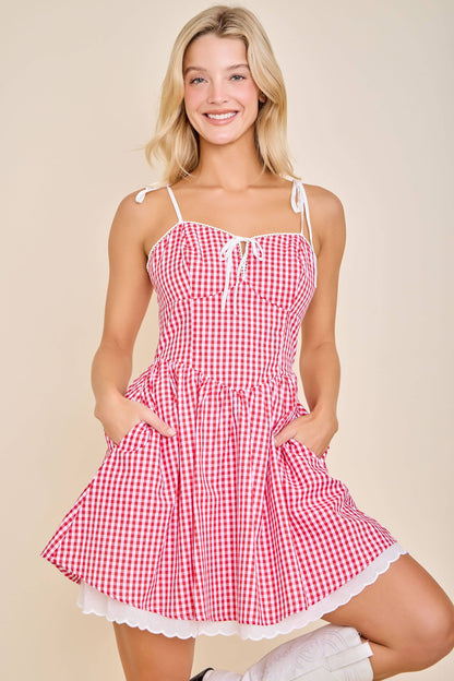 Red Gingham MinI