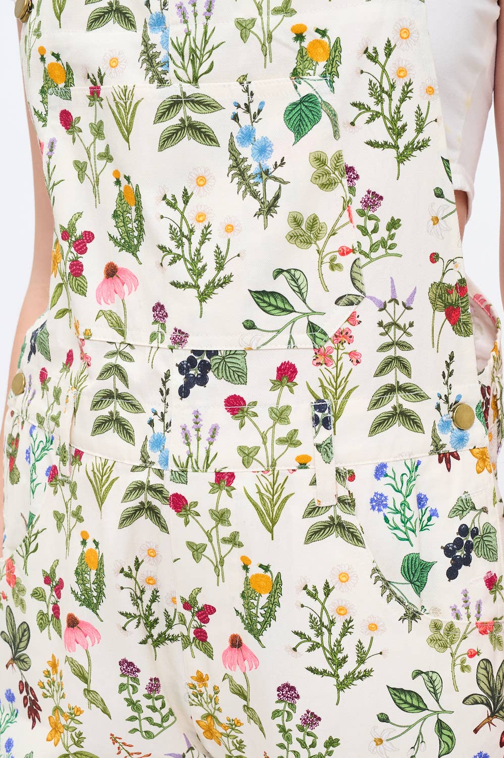 GARDEN PRINT SHORTALLS (S-XL)