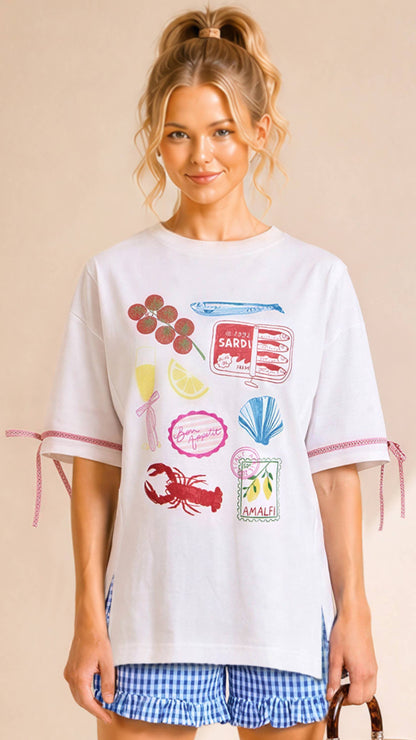 Bon Appétit Sardine Graphic Tee